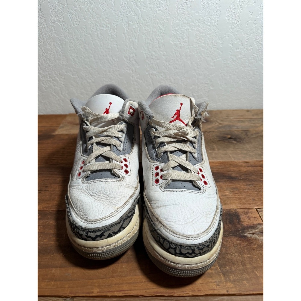 4.5Y Air Jordan 3 Retro Fire Red 2022 White Red GS DN3707-160 Nike Air
